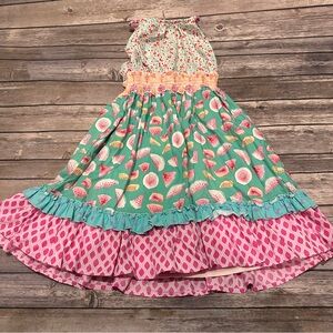 Matilda Jane watermelon dress vguc 10y